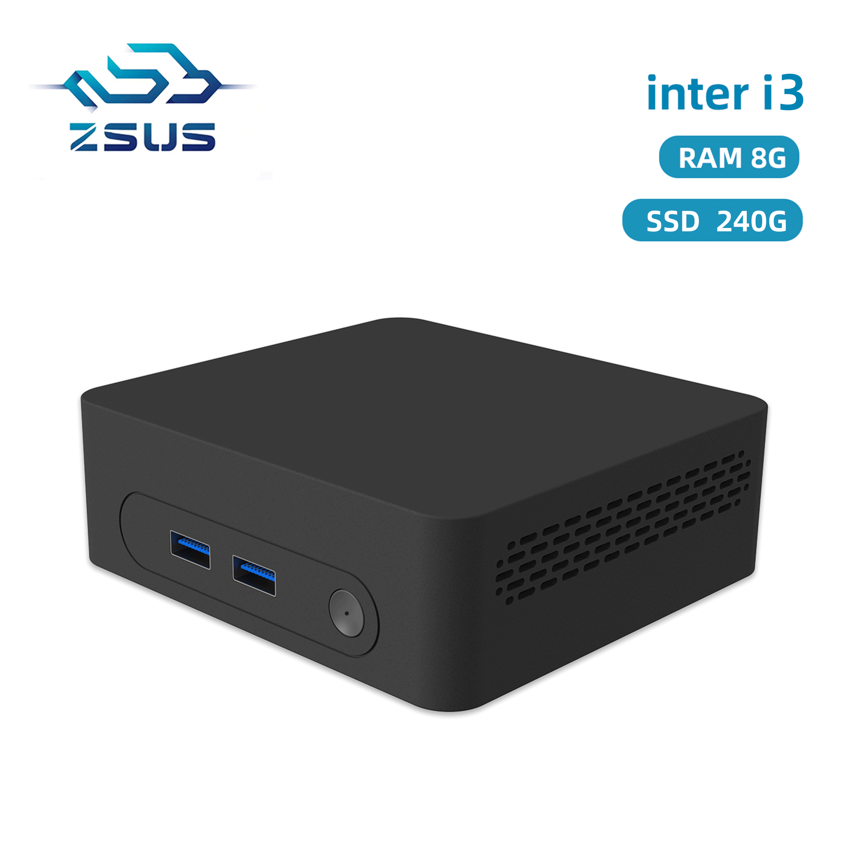 Pc Gaming I7 - Mini PC ZSUS i3 i5 i7,