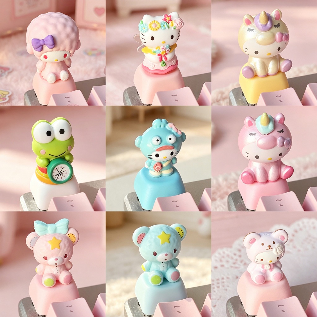 Custom Keycaps - Teclas Kawaii Sanrios, Tecla ESC 3D