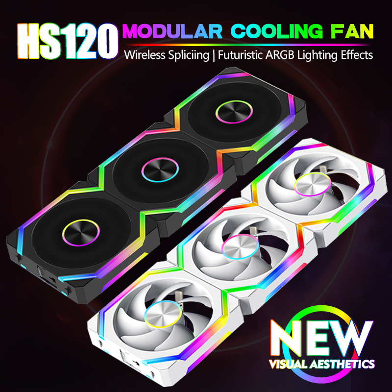 Pc Gaming Ff - JUMPEAK HS120 Halo ARGB ventilador de