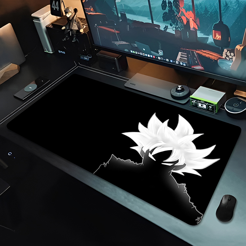 Pc Gaming Anime - Alfombrilla de Ratón DBZ Black Anime