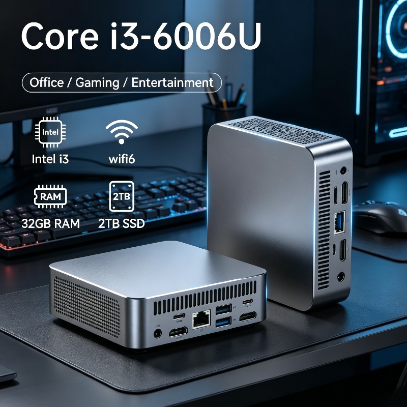 Pc Gaming I3 - LENO Intel Core i3-6006U 16GB RAM