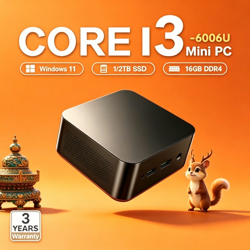 Pc Gaming I3 - Mini PC Slimline con Windows 11