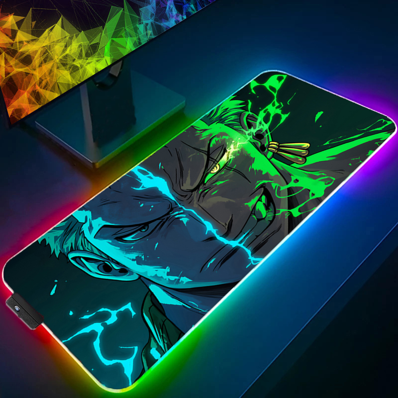 Pc Gaming Set - Alfombrilla de ratón Zoro de una