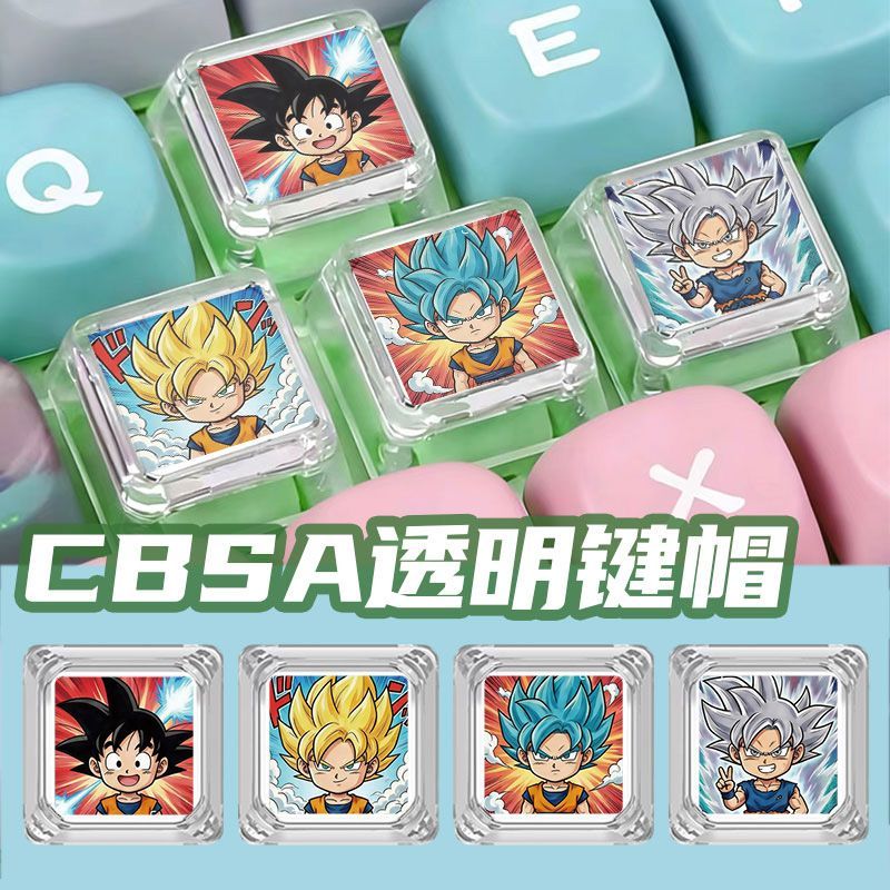 Custom Keycaps - Teclas de dibujos animados de Dragon