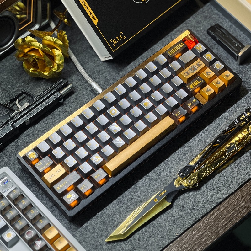 Pc Gaming Set - Juego de teclas con tema de