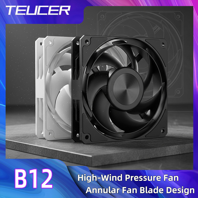 Pc Gaming Ff - TEUCER-ventilador enfriador de CPU para ordenador,