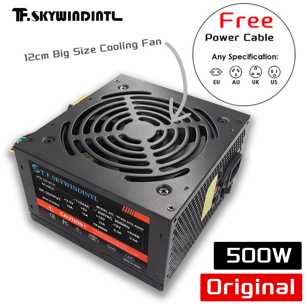 Pc Gaming Ff - Barato 500W negro ATX escritorio Gaming