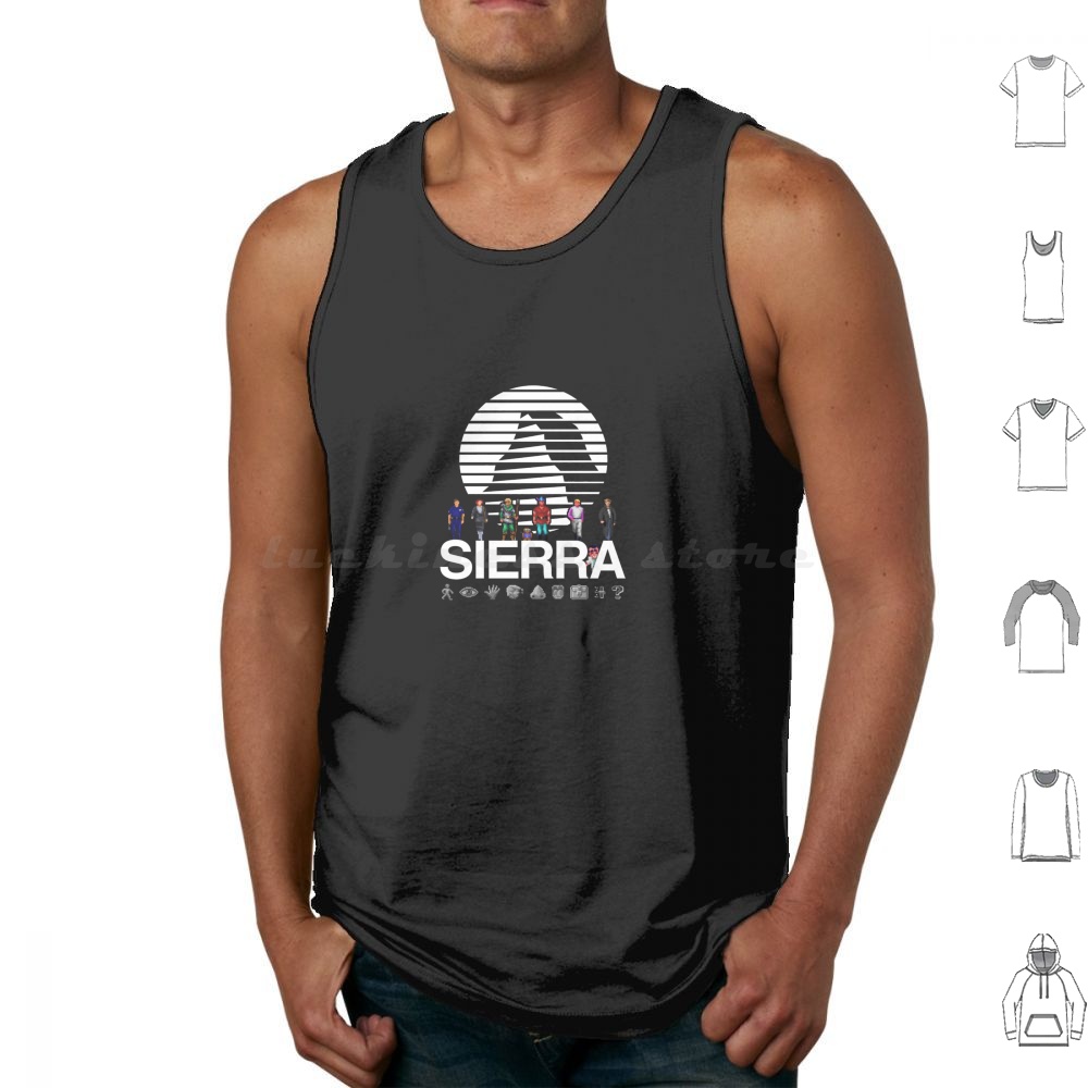 Pc Gaming Icon - Logotipo de Sierra Online (blanco)-Juegos de