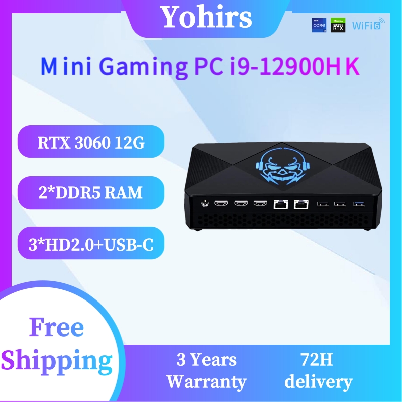 Pc Gaming Nvidia 3060 - Mini PC para Juegos de 13ª