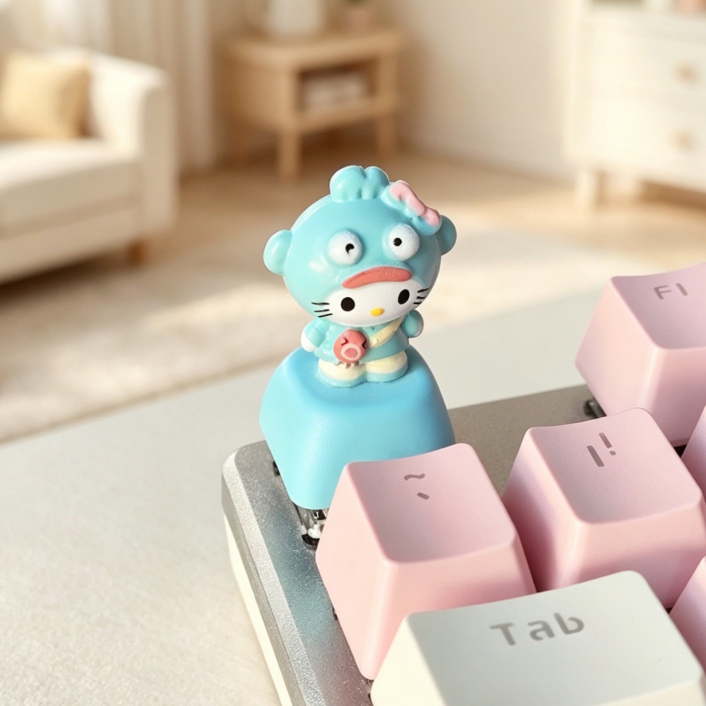 Teclas Kawaii Sanrios, Tecla E - Custom Keycaps reseña y precio