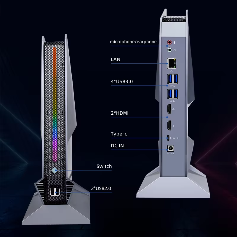 Mini PC para Juegos Topton F10 - Pc Gaming I7 reseña y precio