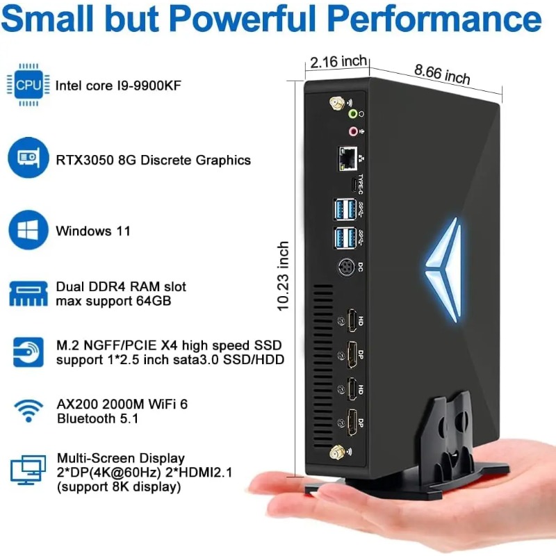 【Nuevo】Mini PC de Escritorio I - Pc Gaming I7 reseña y precio