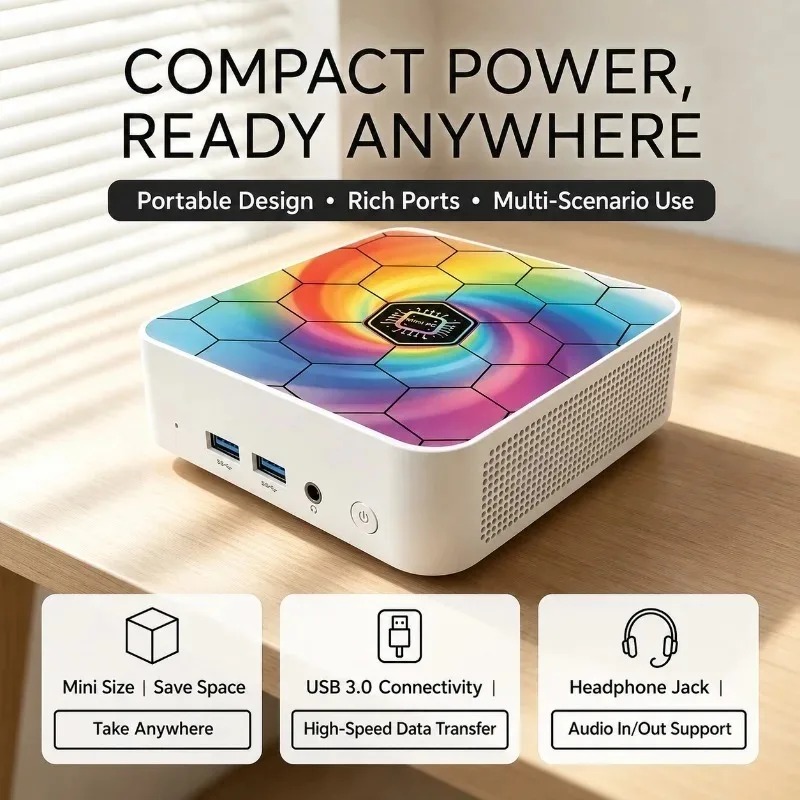 Potente Mini PC Portátil para  - Pc Gaming I3 reseña y precio