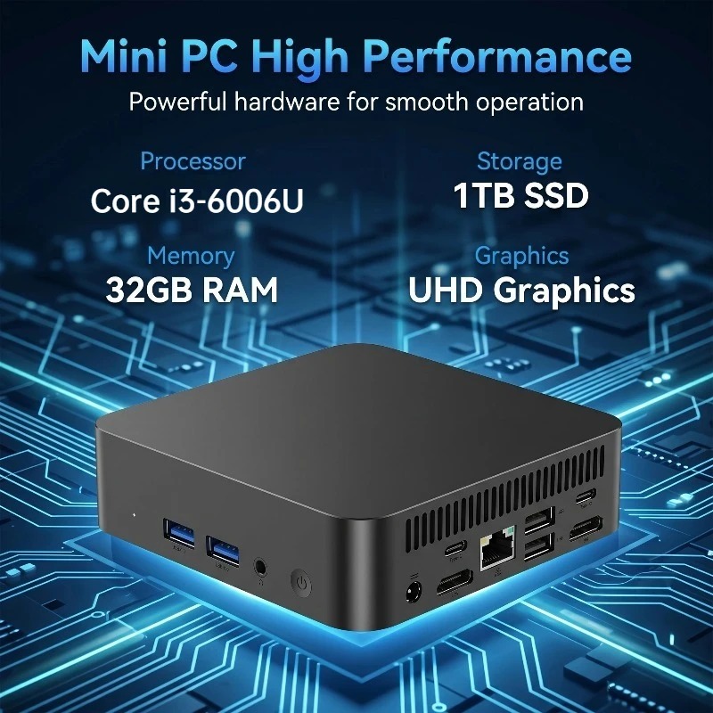 LENO Intel Core i3-6006U 16GB  - Pc Gaming I3 reseña y precio