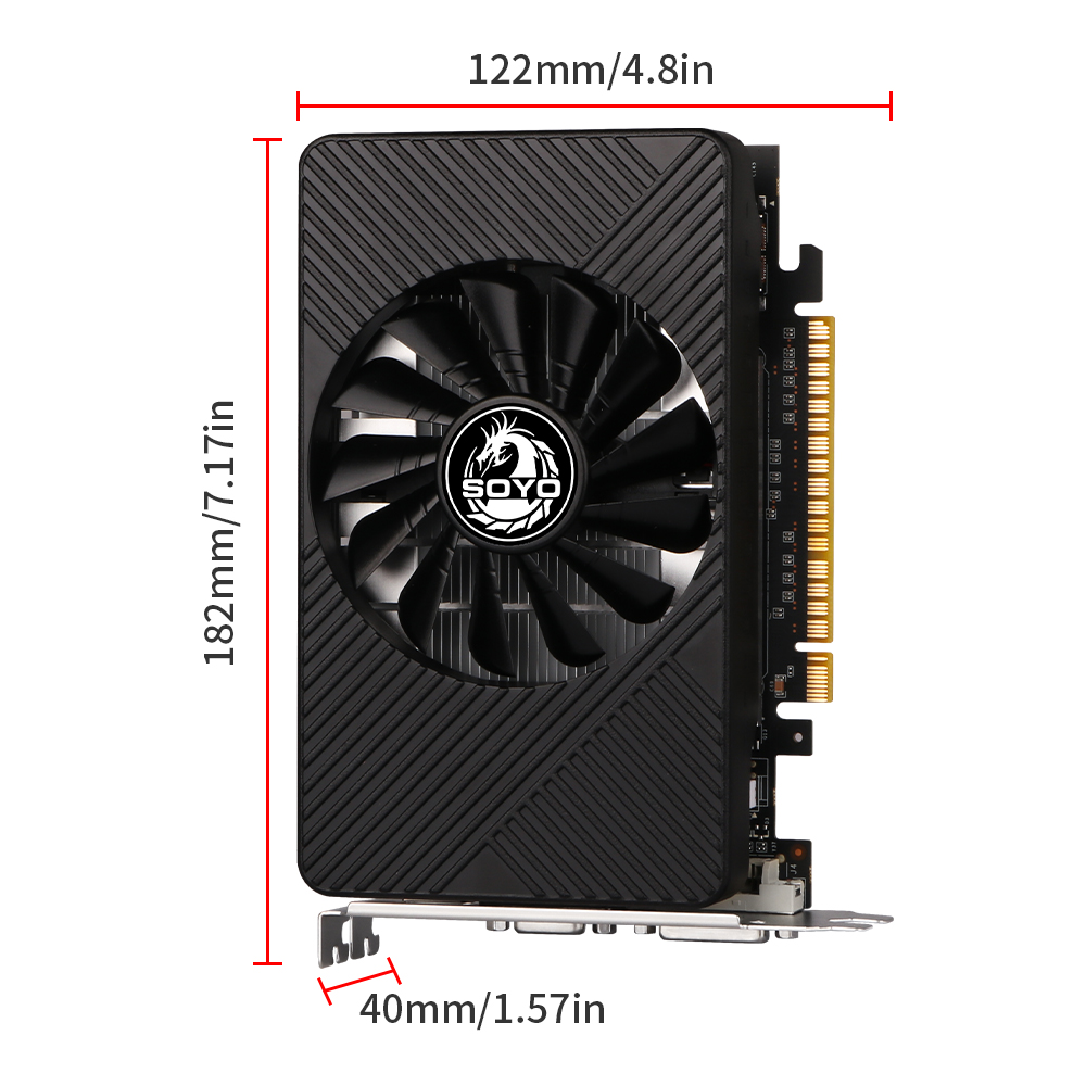 Tarjeta gráfica SOYO GTX 550TI - Pc Gaming Ff reseña y precio