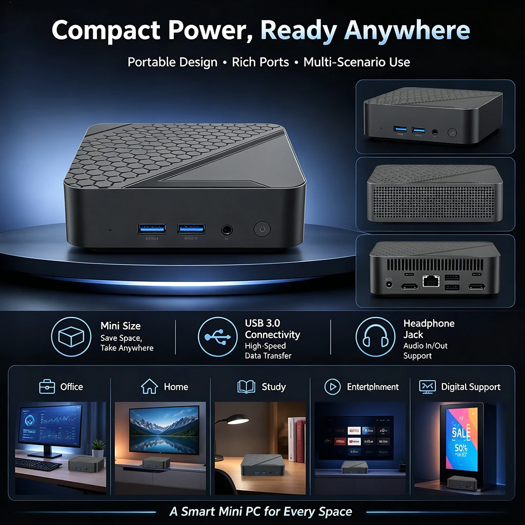 Nuevo Mini PC Core i3-6100 Por - Pc Gaming I3 reseña y precio