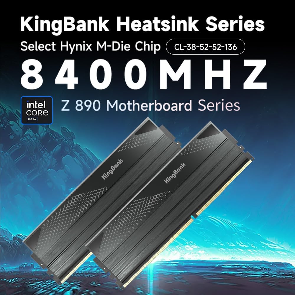 Memoria KingBank DDR5 KFXB de  - Pc Gaming Set reseña y precio