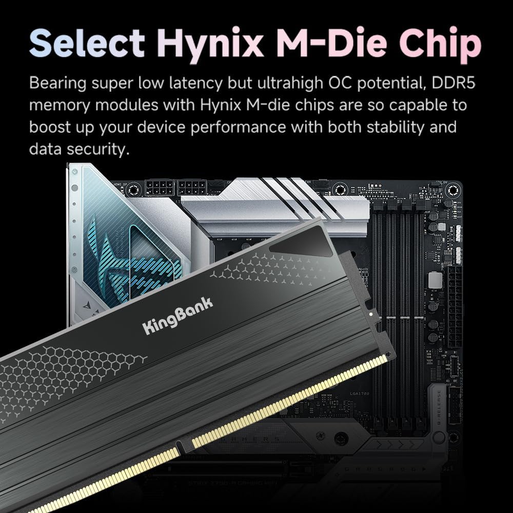 Memoria KingBank DDR5 KFXB de  - Pc Gaming Set reseña y precio