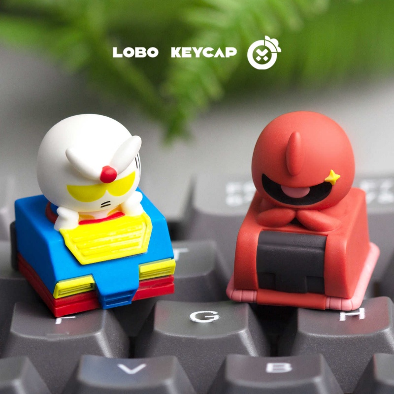 Tecla de resina translúcida pe - Custom Keycaps reseña y precio