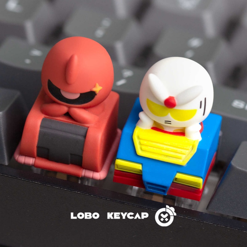 Tecla de resina translúcida pe - Custom Keycaps reseña y precio