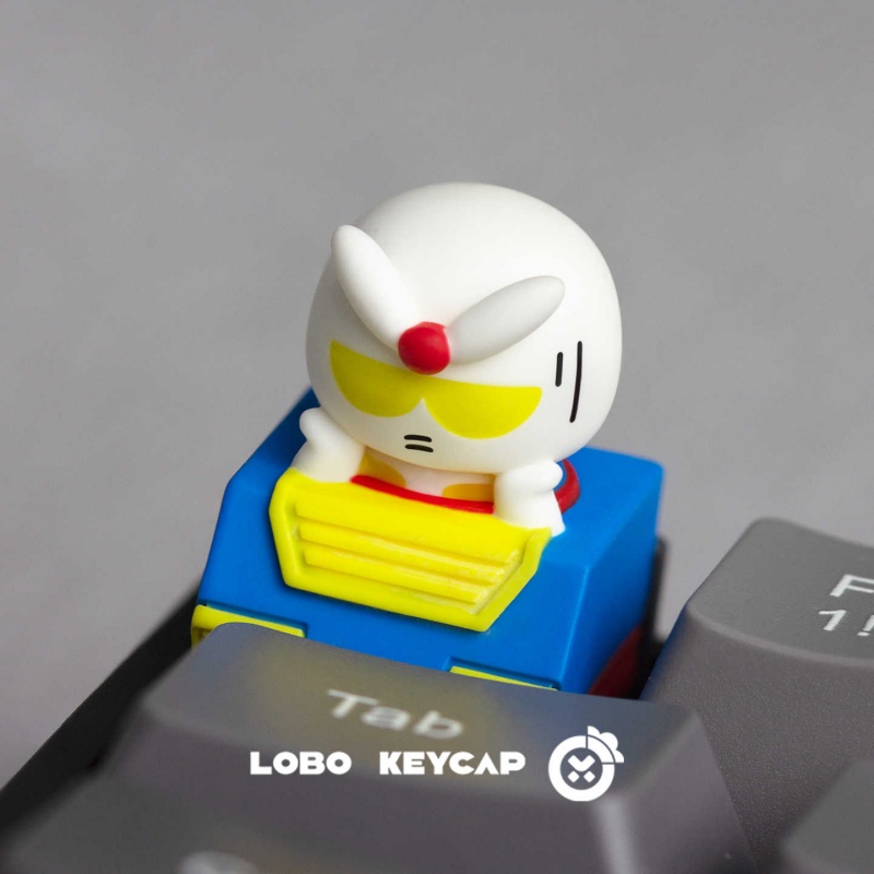 Tecla de resina translúcida pe - Custom Keycaps reseña y precio