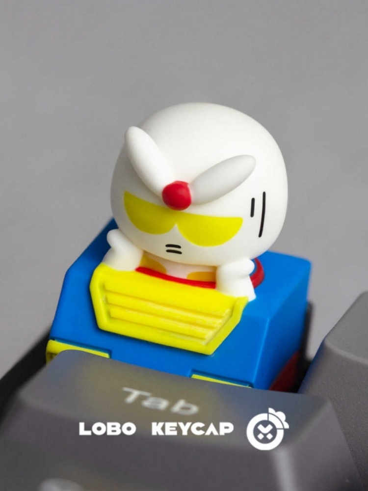 Tecla de resina translúcida pe - Custom Keycaps reseña y precio